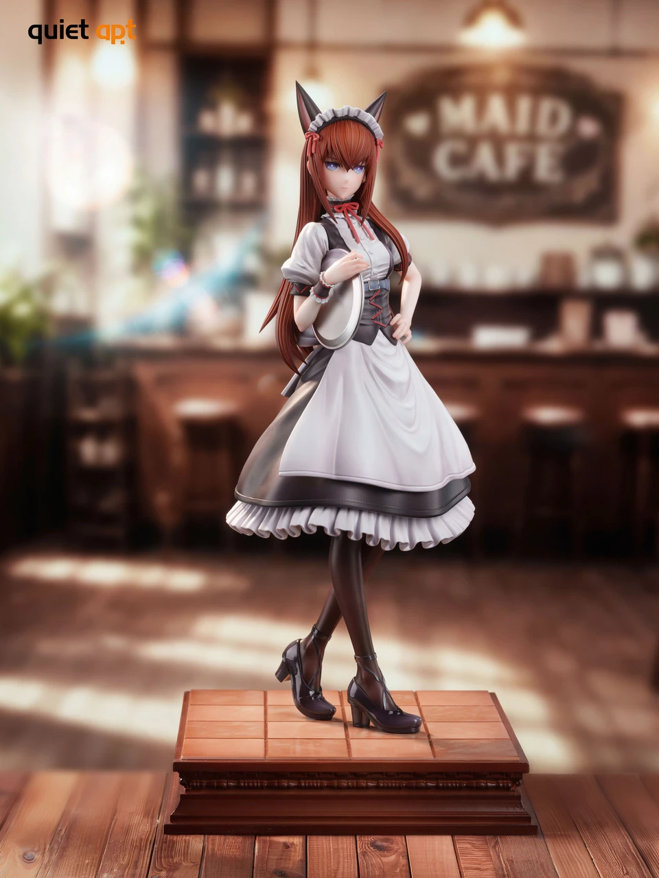 Makise Kurisu maid suit