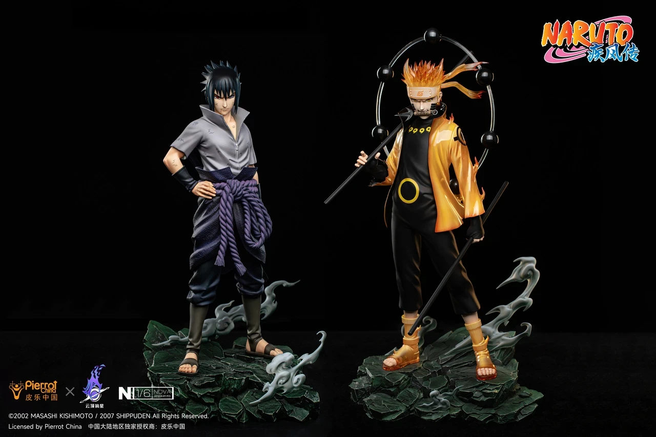 Naruto Uzumaki(Rikudo Sennin Modo) & Sasuke Uchiha (Rinnegan)