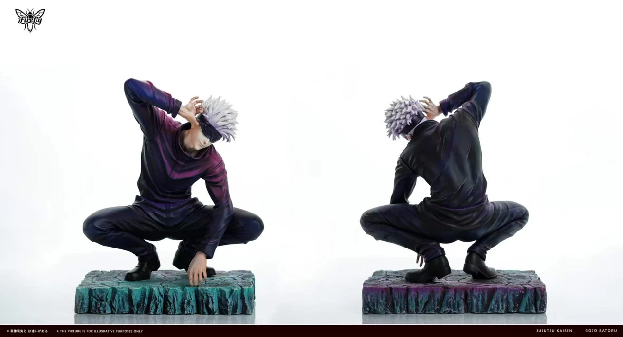 Squatting Gojo