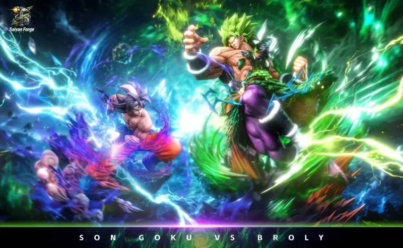 UI Goku vs Broly