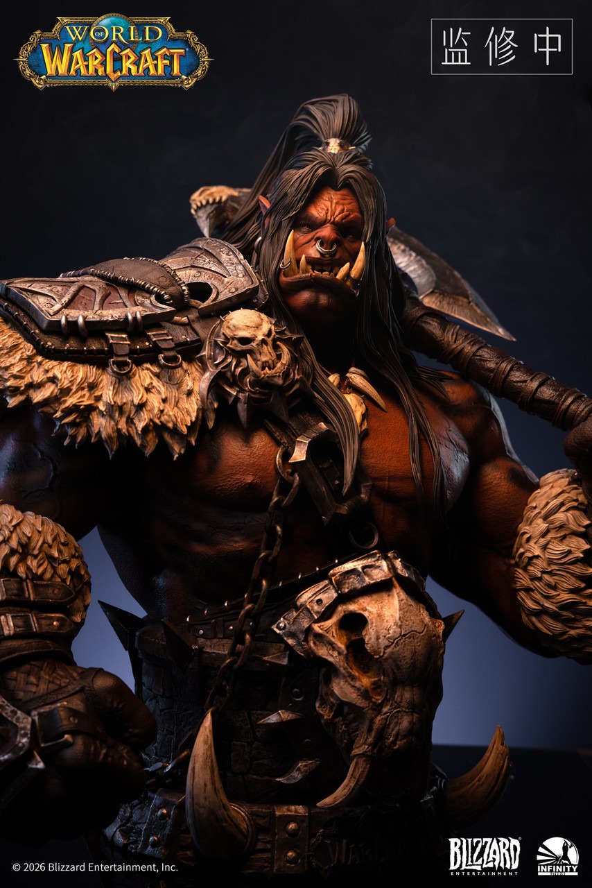 Grommash Hellscream Bust Licensed
