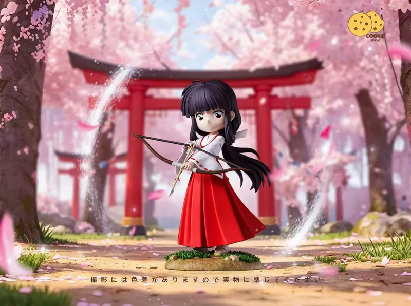Kikyo shooting arrows