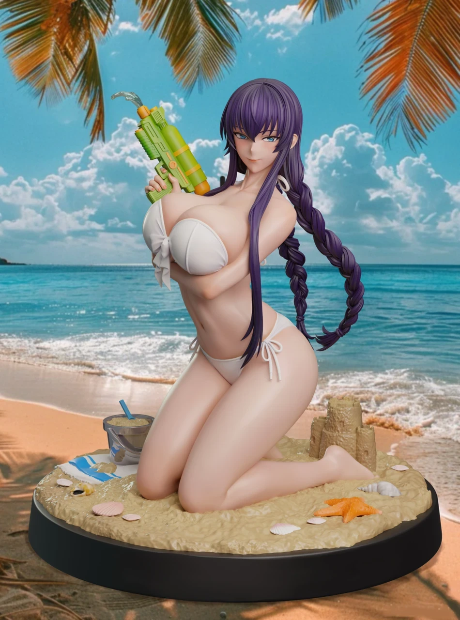 Busujima Saeko swimsuit