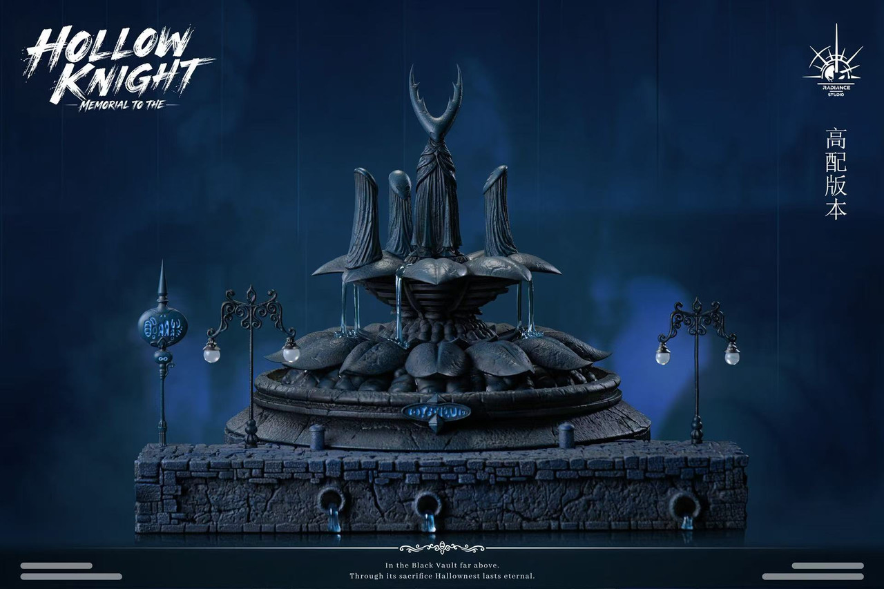Hollow Knight City of Tears Memorial Fountain Statue