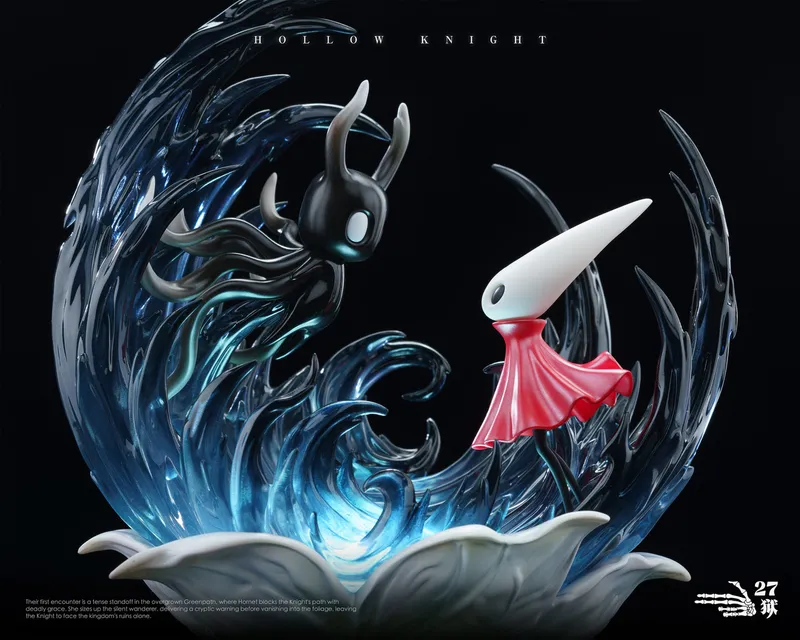 Hollow Knight: silksong diorama reunion