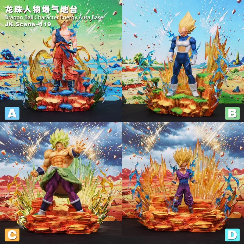 Dragon Ball Character Energy Aura Base