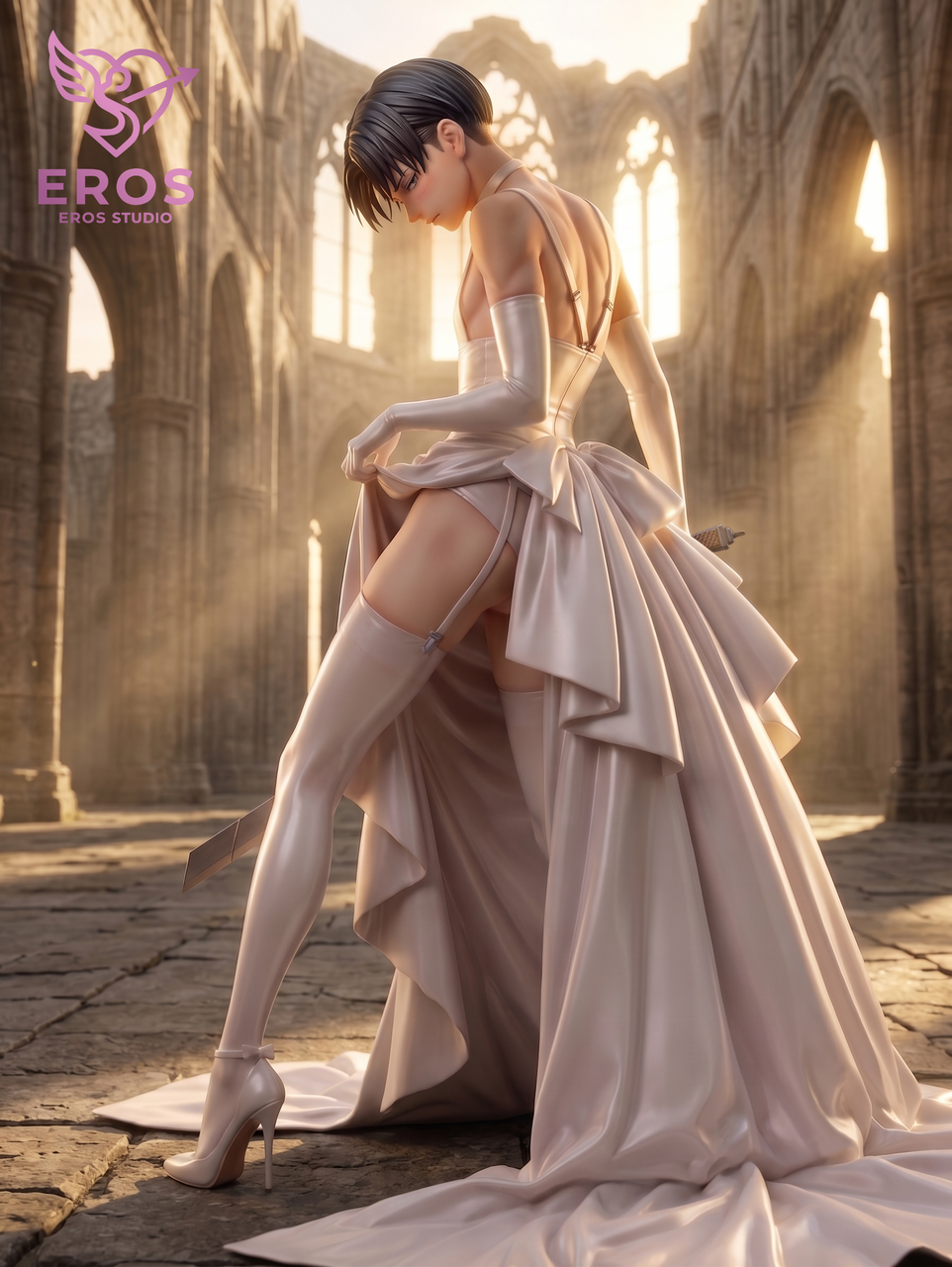 Levi wedding dress