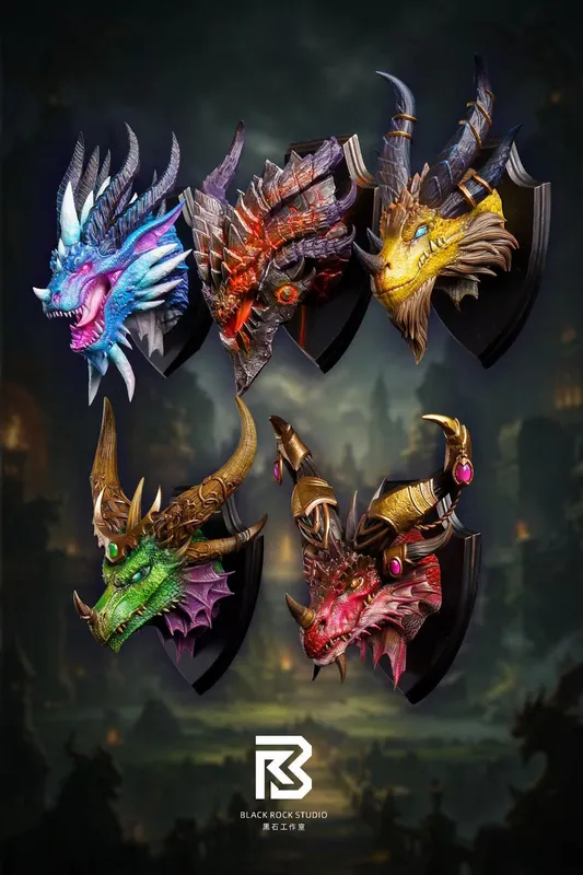 Guardian Dragon Refrigerator Poster
