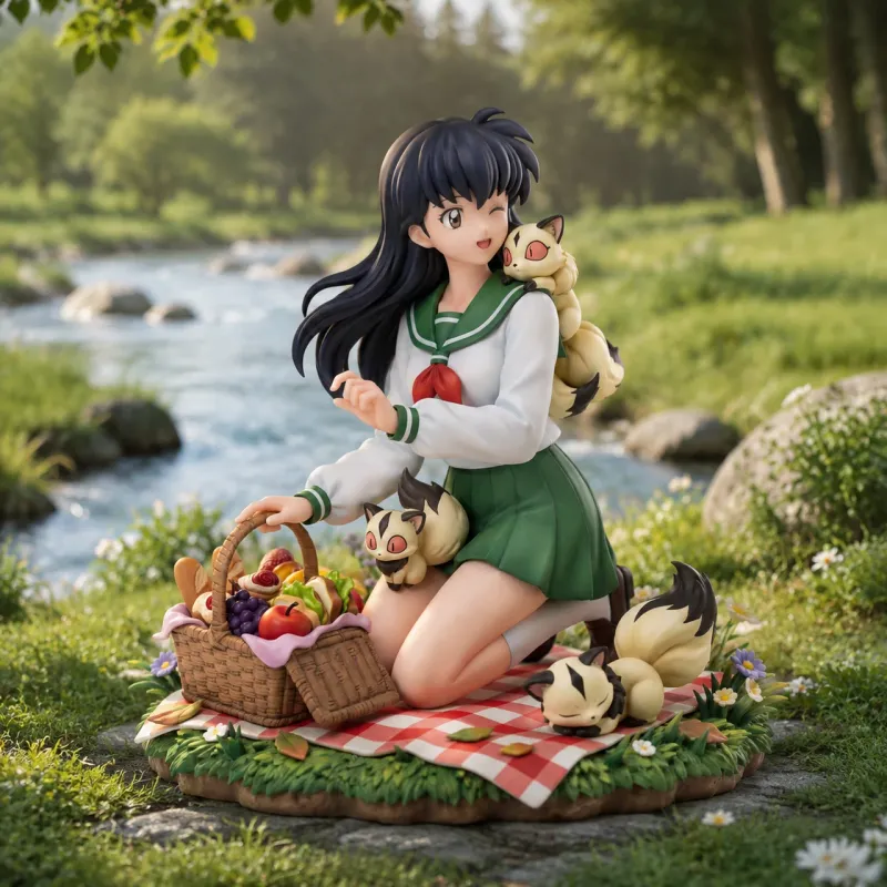 Kagome Higurashi & Kirara
