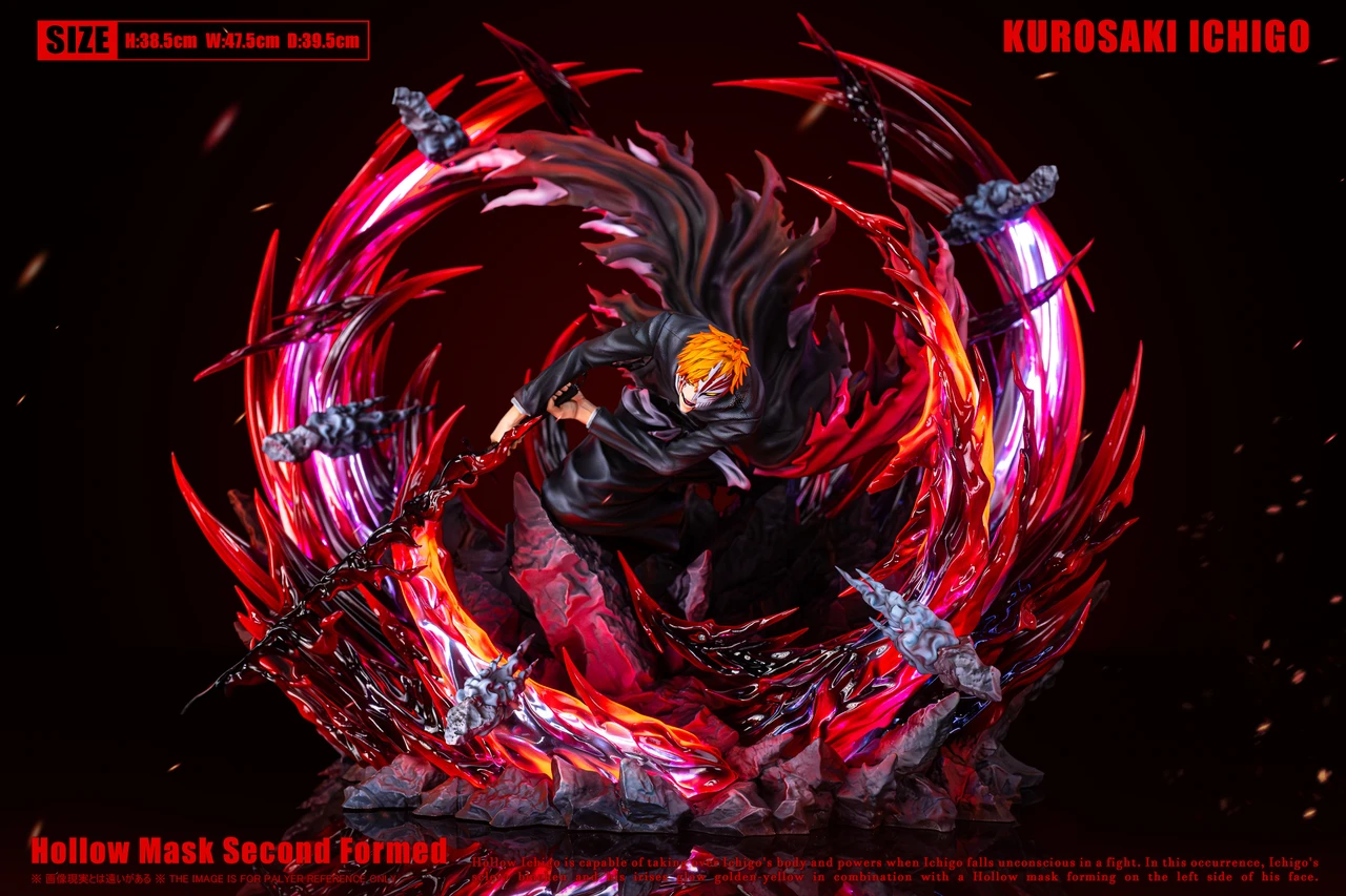 Kurosaki Ichigo Hollow Mask Second Formed